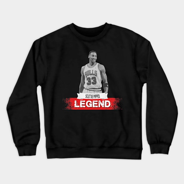 Scottie Pippen Crewneck Sweatshirt by FUNCT